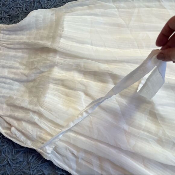 La Perla White Sleeveless Mini Coquette Dress Size S - Picture 2 of 8